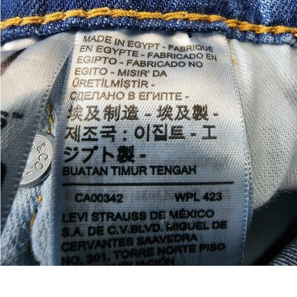Levi's‎ 559 Relaxed Straight Blue Mens 34x36 Medium Wash Denim Jeans
